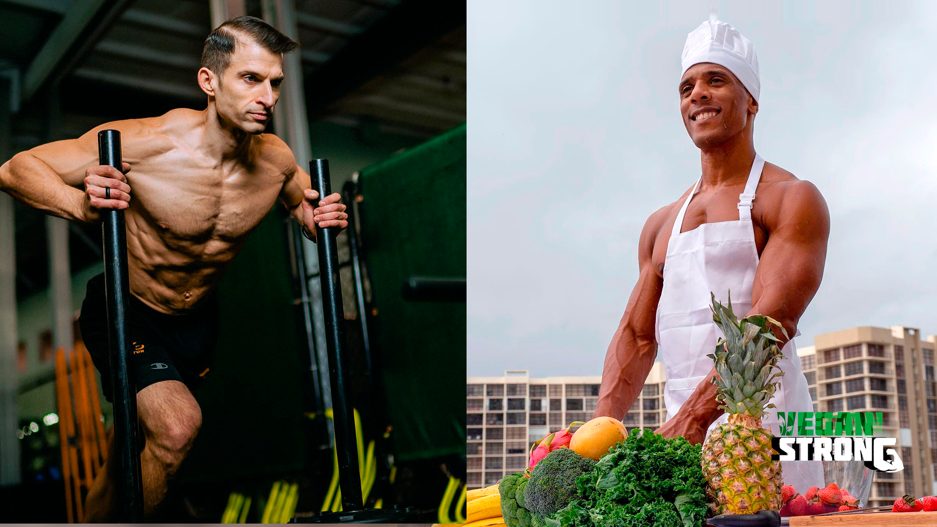 Sunday 1:00 PM – 1:30 PM<br>“Build Muscle With Plants Cooking” Demo with Giacomo Marchese & Korin Sutton